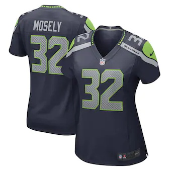 womens nike quandre mosely college navy seattle seahawks ga